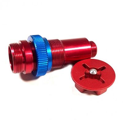 금관 악기 부속을 기계로 가공하는 OEM/ODM CNC는 CNC 맷돌로 가는 정밀도 부속을 양극 처리했습니다