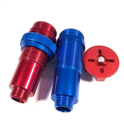 금관 악기 부속을 기계로 가공하는 OEM/ODM CNC는 CNC 맷돌로 가는 정밀도 부속을 양극 처리했습니다